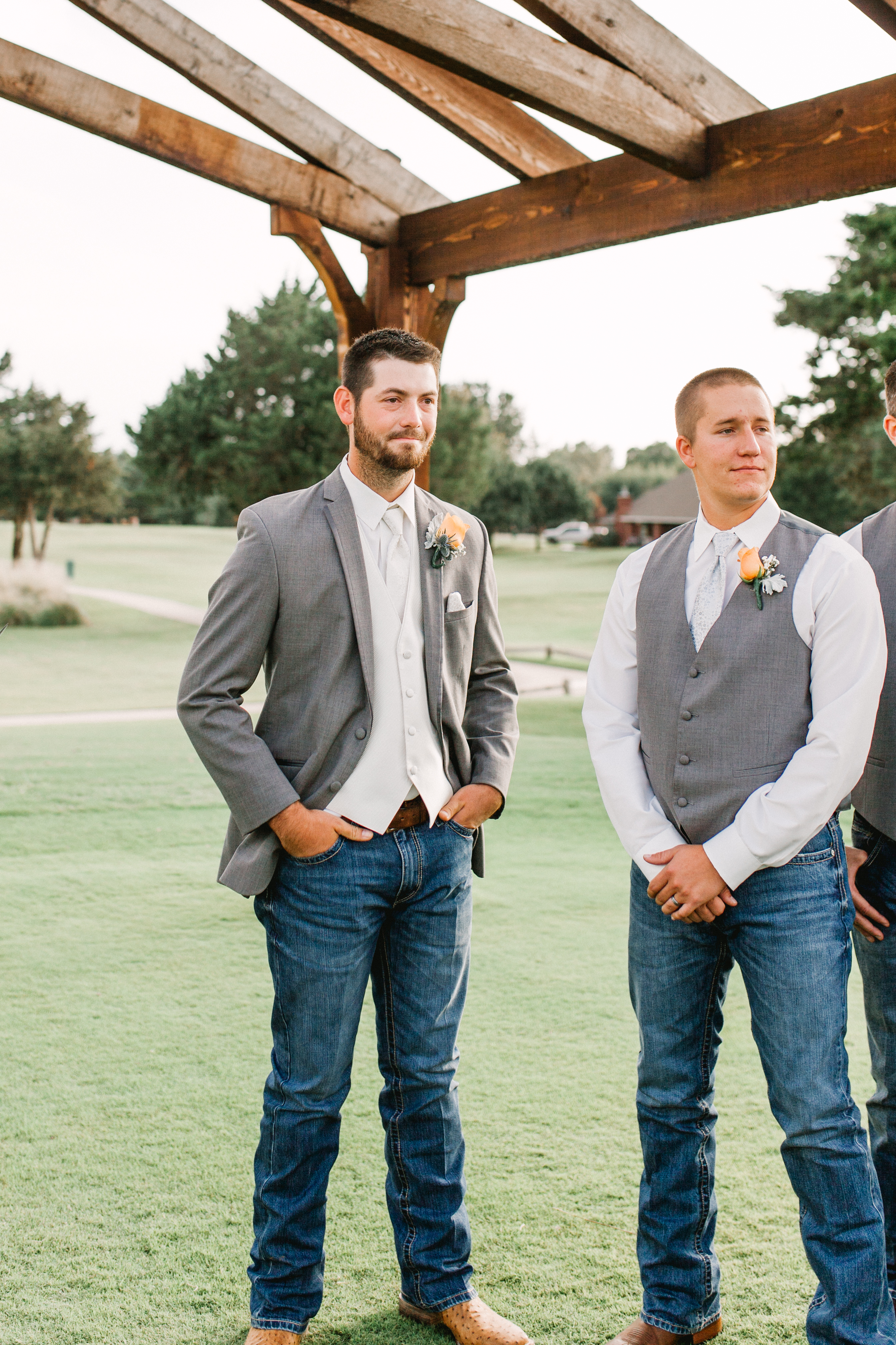 Jeans and boots outlet wedding