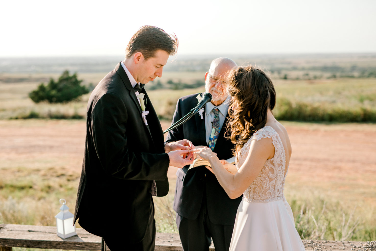 Jeff + Jill | Western Oklahoma Surprise Wedding | LaurenBeauPhoto